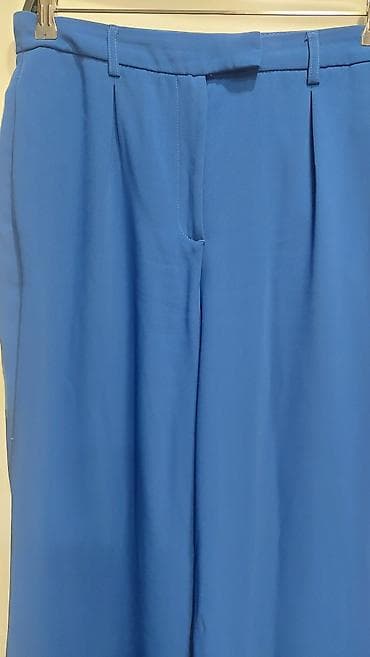 Women's Pants, Jeans, Shorts: Ženske pantalone LCW Vision - Model: široke, ravne nogavice (palazzo — 2