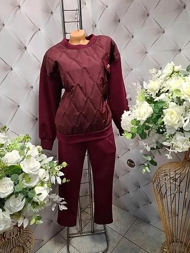 Kućna odeća: Damski komplet – dukserica i pantalone - Model: dvoslojni — 2