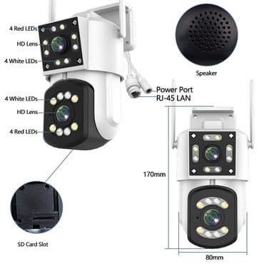 micro sd lenovo 1tb: F E N O M E N A L N O 7000din WiFi Spoljna Rotirajuća Kamera sa 2 — 1