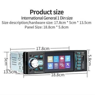 polovni cd plejeri za auto: Cena 5200 dinara Auto radio plejer sa fiksnim panelom — 11