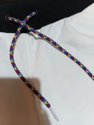 Sweatpants, M, Puma, color - White, Cotton — 3