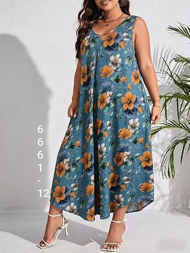 💫Ženska letnja haljina bez rukava – cvetni print
✅1850 din 
Xxl