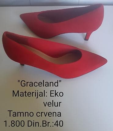 nike patike lunar force 1: Graceland ženske salonke - Model: špicasti vrh, niska štikla (kitten — 4