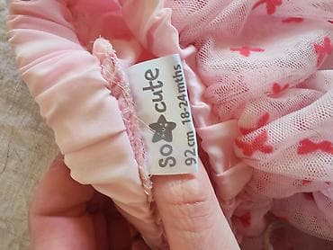 ljubicaste haljine svecane: Dečja suknjica „So Cute” – veličina 92 cm (18–24 meseci) - Boja — 2