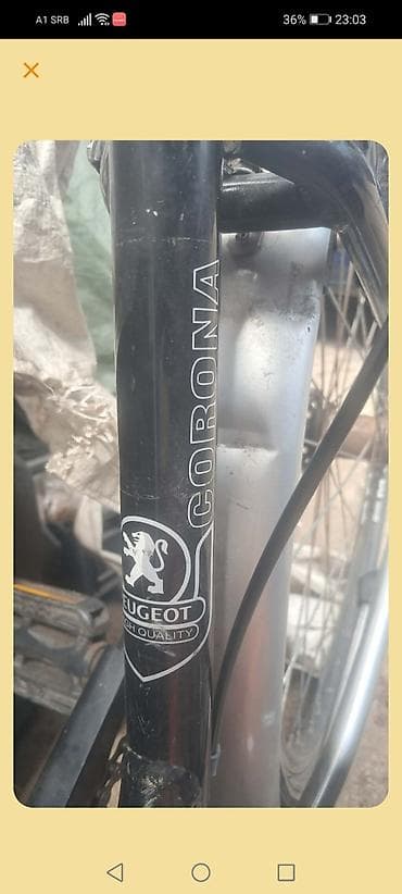 ugradni motor za bicikle: Bicikla Peugeot — 4
