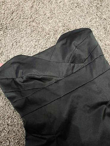 Haljine: MEXX elegantna crna haljina - Model: strapless/korset kroj sa — 6