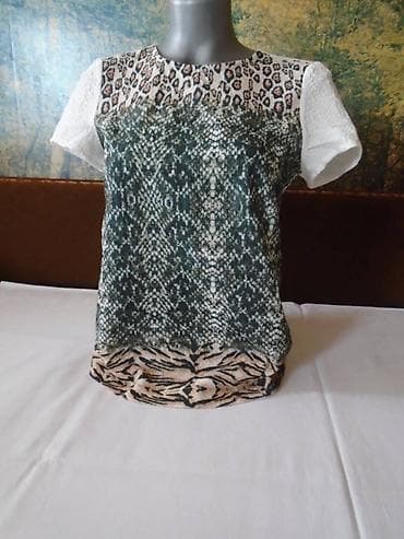 koton haljine 2022: Koton bluzica napred animal print, pozadi jednobojna, naznačene — 3