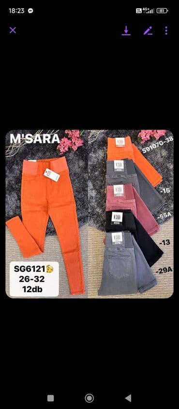 kargo pantalone h m: 2XL, Other type — 2