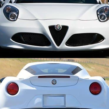 Tuning oprema: Alfa Romeo - samolepljivi metalni (aluminijumski) logo-amblem — 8