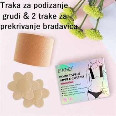 Cena 1300 din 5m traka za grudi + 2 za bradavice Cena 1150 din 5m