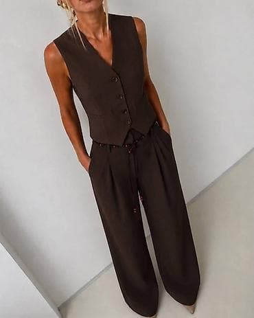 dugi prsluk: 05. • Komplet✨Prsluk i pantalone (kais ide uz pantalone) • Duzina — 4