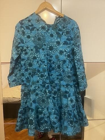 suknje duge: ZARA haljina – cvetni print - Model: ženska haljina A-kroja sa — 1