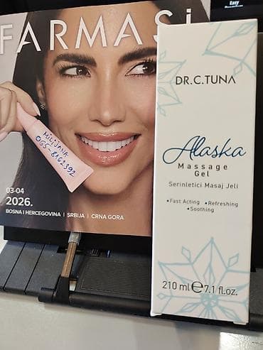 Dr. C. Tuna Alaska Massage Gel – gel za masažu, 210 ml (7.1 fl.oz). -