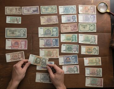 Kolekcija jugoslovenskih i srpskih novčanica – razni apoeni i izdanja