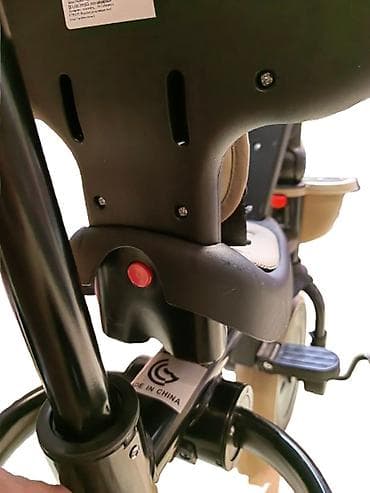 motor guralica za decu: Tricikl sa tendom 5u1 – Krem, Balans bike 744560 Funkcionalan 5u1 — 6