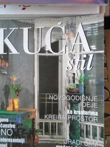 Poznati časopis KUĆA STIL sa neprocenjivim idejama i savetima oko — 12
