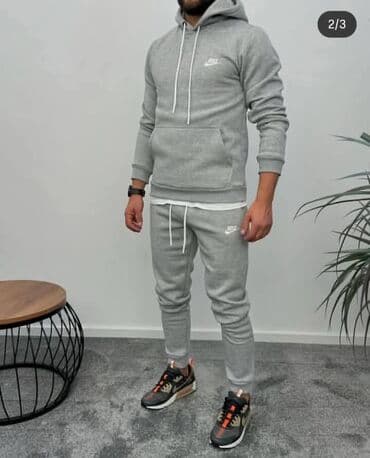 los angeles trenerka: Komplet, 2XL, Nike, bоја - Tamnoplava, Pamuk — 4