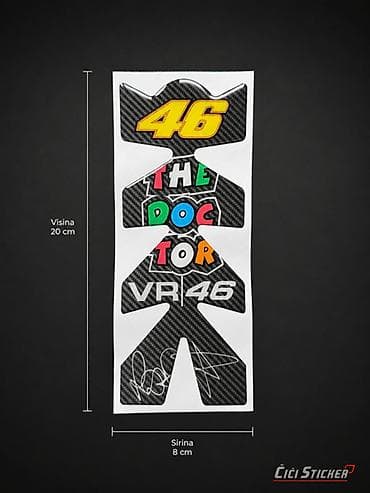 skorpion vranje: Valentino Rossi 46 The Doctor VR46 Tank Pad–2828 Atraktivan Valentino — 1