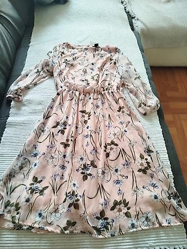 leprsave haljine: Esmara cvetna haljina vel.S Ramena 40,pazuh 50,struk 36-46.duzina — 4