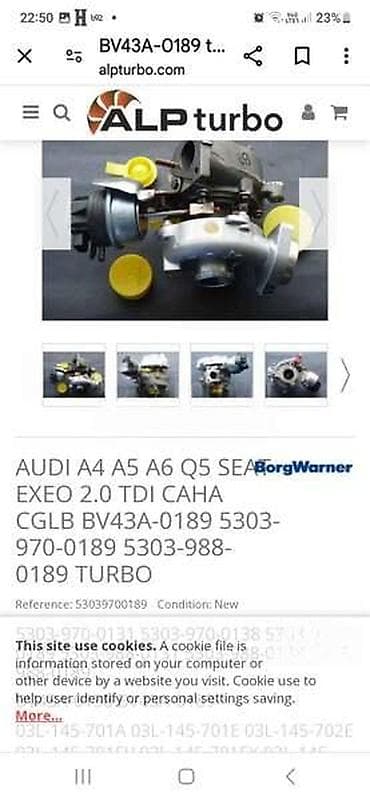 audi otpad mladenovac: TURBO KOMPRESOR ZA AUDI A4 OD 2006. DO 2013. GOD — 2