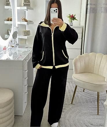 robin kompleti: 💫Ženski komplet trenerke – dvoslojni pliš/futer izgled, udoban i — 6