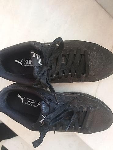 louis vuitton patike: Puma patike – klasičan model sa niskim profilom, crne boje. Gornjište — 2