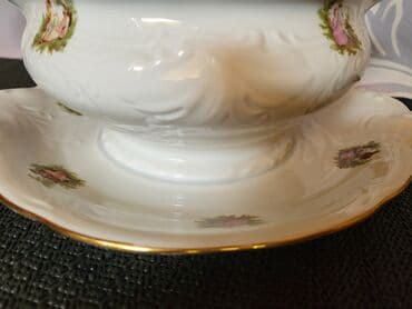 male vatrostalne posude: Sosijera Walbrzych porcelan Poljska,sa radom iz 70ih. Sosijera sa — 2