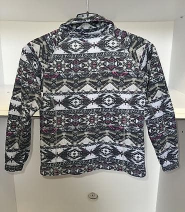 prsluk za devojcice hm: Dva ski duksa vel.10 1) Ellesse flis dukser/majica na rajsferšlus — 4