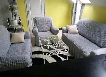 prekrivači za dvosed trosed i fotelju: Prekrivaci Za Trosed Dvosed I Fotelju Sa karnerom Cena kompleta 4600 — 5