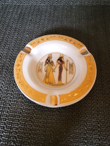 porcelanske solje za caj: Pepeljara, bоја - Šareno, Novo — 6