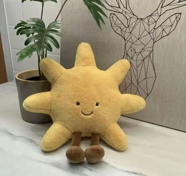 lidl voz igracka: Plisani Jastuci za Decu NOVO Sunce i Polumesec AKCIJA Cene nisu — 1