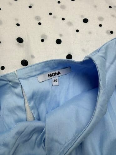 suknje od buklea: Mona, M, Jednobojni, bоја - Svetloplava — 2