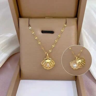 argento felice nakit: Ogrlica sa priveskom, Materijal: Hirurški čelik — 2