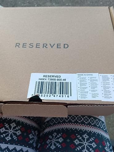 Women's Footwear: Ženske salonke RESERVED - Model: špic cipele sa blok petom - Boja — 3