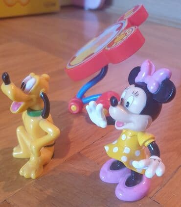 Figurice i makete: Disney CLUBHOUSE MICKEY MOUSE igracke. Minnie - Mini Maus i Pluton — 2