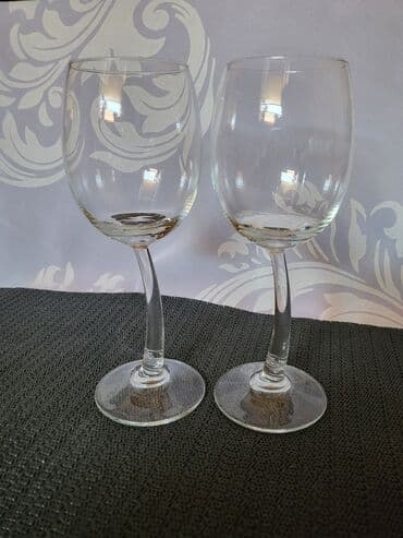 plastične čaše 0 2 cena: Case nove,vintaz za dvoje za vino,francuske. Case za vino,sve na — 5