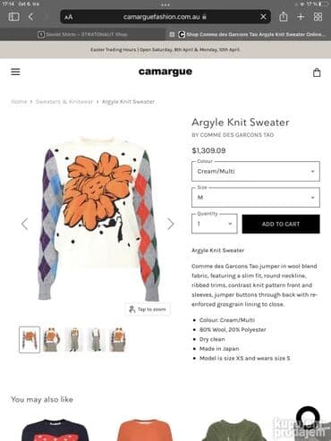 havajske košulje: Original Camargue kosulja od teksas platna XXL 100% cotton Ramena — 4