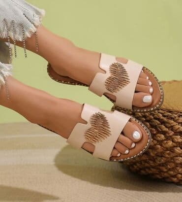 svecane haljine bele: Fashion slippers, 41 — 12