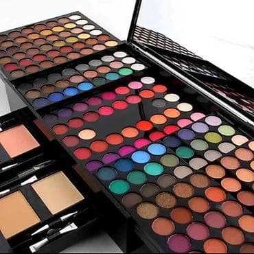 Šminka: MISS ROSE profesionalni make-up set – kompletna paleta za lice i oči — 3