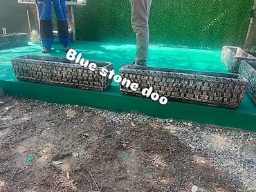 Dekorativne betonske žardinjere – “Blue stone doo” - Materijal na lalafo.rs Dekorativne betonske žardinjere – “Blue stone doo” - Materijal