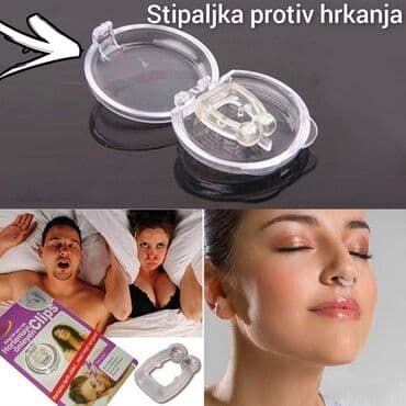 Ostalo: Cena 560 din Silikonska stipaljka protiv hrkanja (sa magnetom) — 1