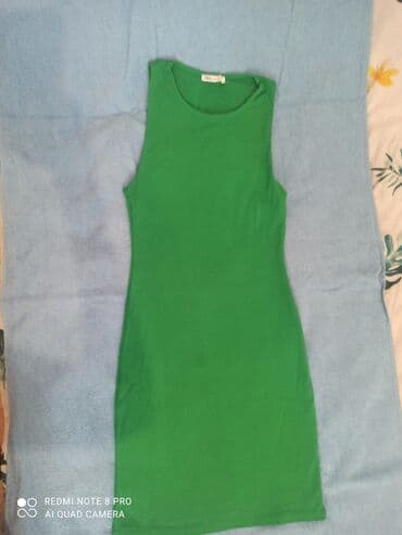 duality haljine: Zara S (EU 36), color - Green, With the straps — 2