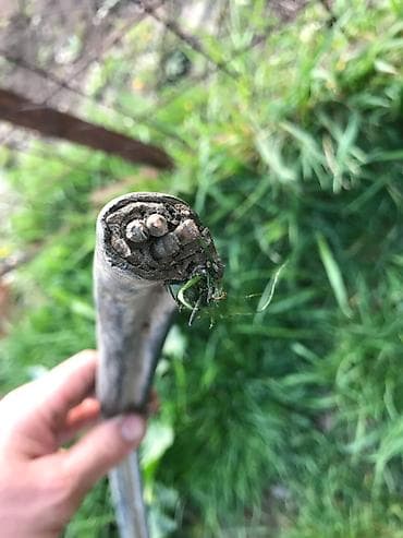 kabl za samsung punjac: Dalekovodni visokonaponski petozilni kabl sa sajlom debeo tezak tacno — 2