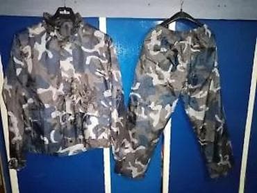 crveni komplet pantalone i sako: VOJNICKA KABANICA NOVA KOMPLET MASKIRNA JAKNA I PANTALONE | Cene — 8