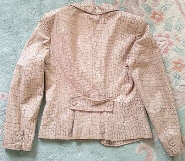Sakoi: ARMANI collezioni ORIGINAL sako. Kozna jakna - blejzer. Bež boje — 2