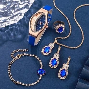 srebrni komplet nakita: Komplet sa satom
Cena:2200din — 1