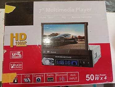 blutut zvucnik veliki: Auto multimedija 1-DIN sa izvlačnim 7" touch TFT LCD ekranom Ključne — 1