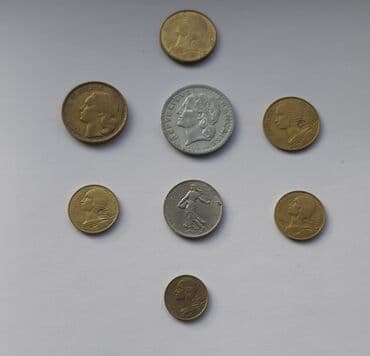 Francuske kovanice – zbirka različitih apoena i godina Opis: - Set od na lalafo.rs Francuske kovanice – zbirka različitih apoena i godina Opis: - Set od