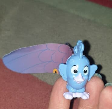 Figurice i makete: Kinder suprise igracka plava ptica — 1