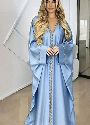 chanel nova: Kaftan haljina sa ukrasnom čipkom - Model: duga kaftan haljina sa — 2